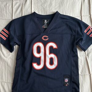 Kids Navy Blue NFL Bears Team Jersey